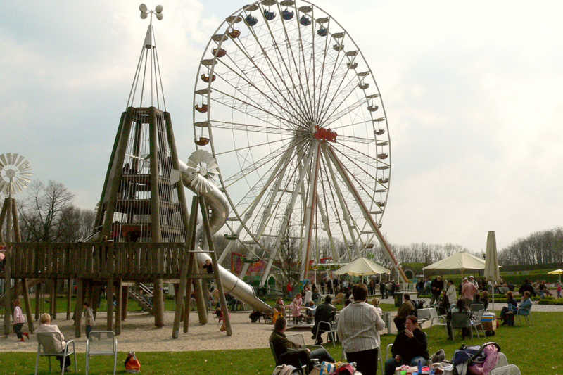 Und noch mal das Riesenrad 2007. Foto: Archiv Manuela und Heinrich Horrig