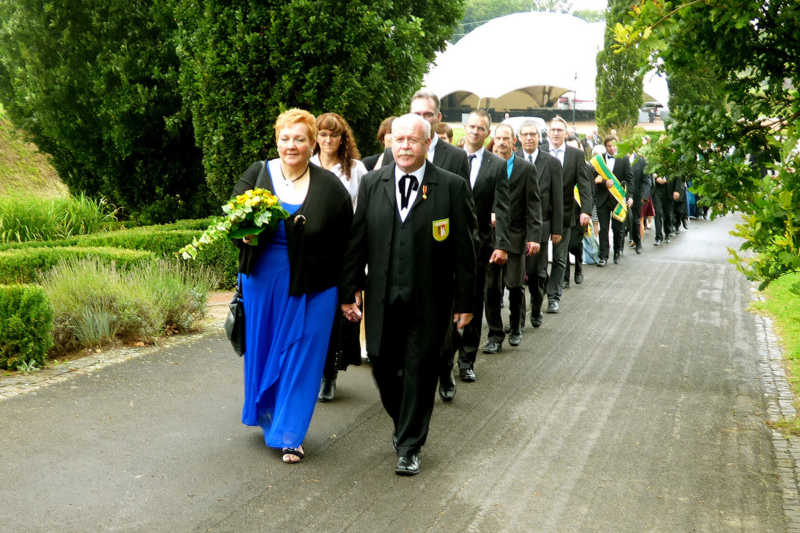 Marketing-Chef HaJo Bülles und Ehefrau Angela als Schützenfestpaar 2015. Foto: Archiv Manuela und Heinrich Horrig
