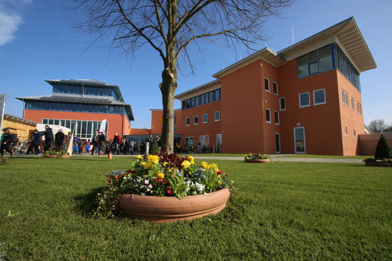 2014 wird das JuFa Hotel am Brückenkopf-Park mit Energie-Erlebniswelt und Indoor-Spielplatz eröffnet. Foto: Rudi Böhmer