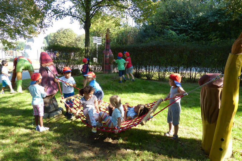 Eröffnung des Zwergenlandes für die jüngsten Park-Besucher 2016. Foto: Stadt Jülich