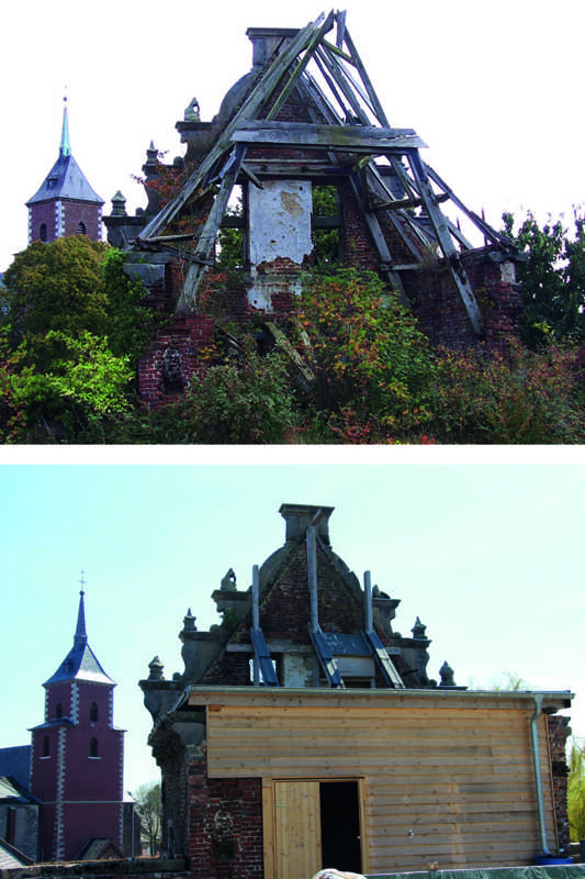 Risalit-Dach