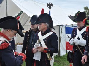 Feldlager des Corps de Juliers in der Jülicher Zitadelle am Tag des offenen Denkmals 2011