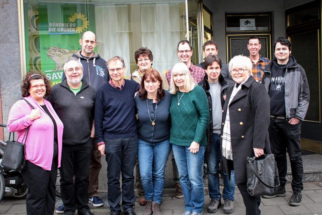 Eröffnung des Grünen-Büros in der Großen Rurstraße | Foto: Mira Otto