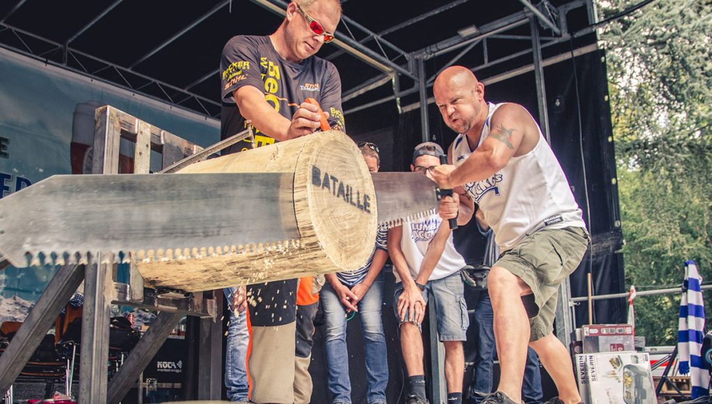 Holzhackermeisterschaft 2017 | Foto: Marcel Kanehl