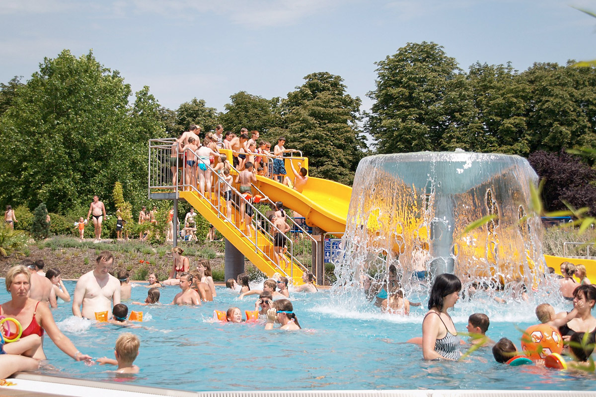 SWJ-Freibad Jülich Spassbecken | Foto: SWJ