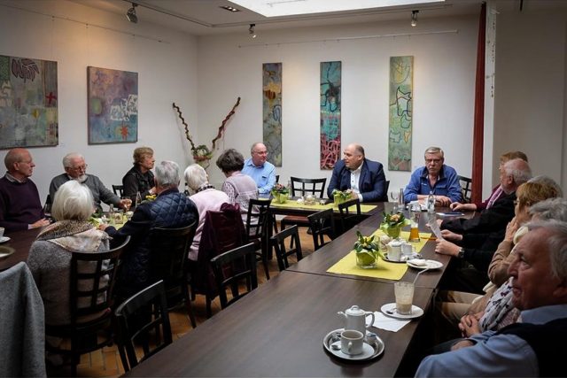 Landtagskandidat Fred Schüller zu Besuch bei der AG60+ | Foto: SPD