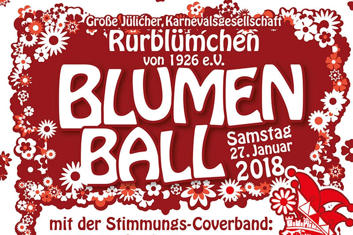 Blumenball der KG Rurblümchen