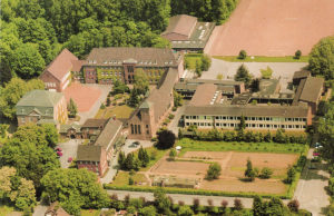 Luftbild von Haus Overbach aus dem Jahr 2000. Foto: GHO/Archiv