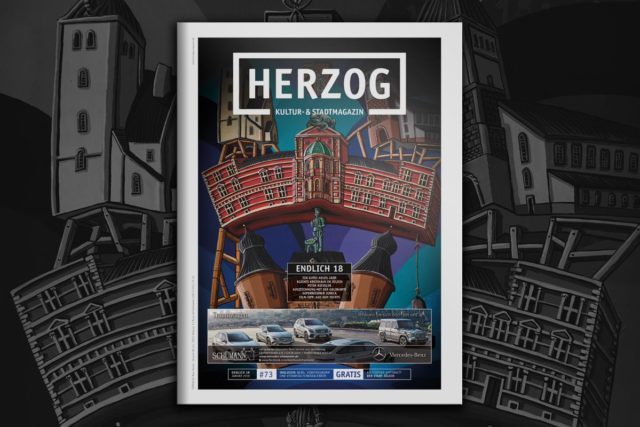 Cover des HERZOG Magazin Nr. 73 Januar