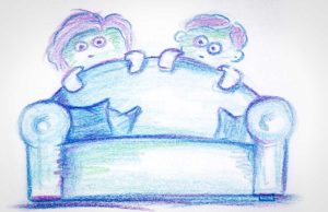 Der Babybegrüßungsdienst | Grafik: Sebastian von Wrede