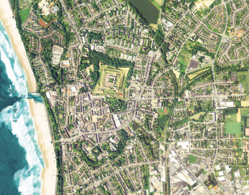 Ach wie schön es wär, läg Jülich doch am Meer | Grafik: Hack