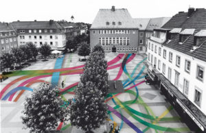 Jülichs Marktplatz nach dem Wiederaufbau | Foto: Foto: Förderverein „Festung Zitadelle Jülich e.V.“