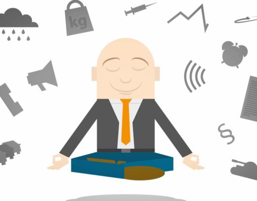 Den ganzen Stress loslassen | Grafik: Mel Böttcher