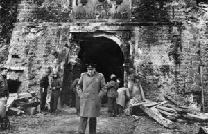 Der Besuch Churchills nach dem 2. Weltkrieg | Foto: Stadtarchiv