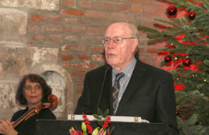 Dr. Peter Nieveler bei seiner Dankesrede. Foto: Dorothée Schenk