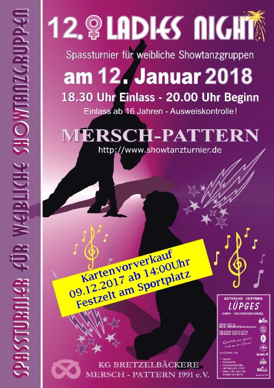 Ladies Night Mersch-Pattern 2018