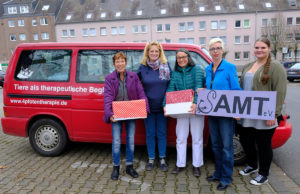 Für Freude sorgten SAMT und Tiere als therapeutische Begleiter. Foto: Verein