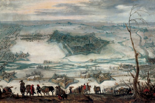 Pieter Snayers, Die Belagerung der Festung Jülich 1621/1622, 2. Viertel 17. Jahrhundert, Museum Zitadelle Jülich Foto: Museum Zitadelle Jülich