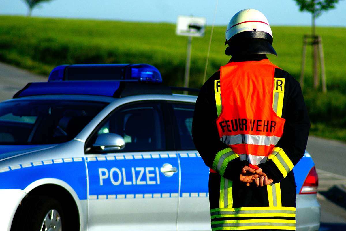 Einsatz für Feuerwehr und Polizei. Foto: Pixabay