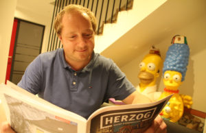 Cornel Cremer ist Fan vom "Herzog". Foto: Arne Schenk