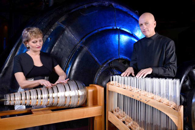 Die Wiener Glasharmoniker treten zum Museums-Jubiläum in LInnich auf. Foto: Veranstalter