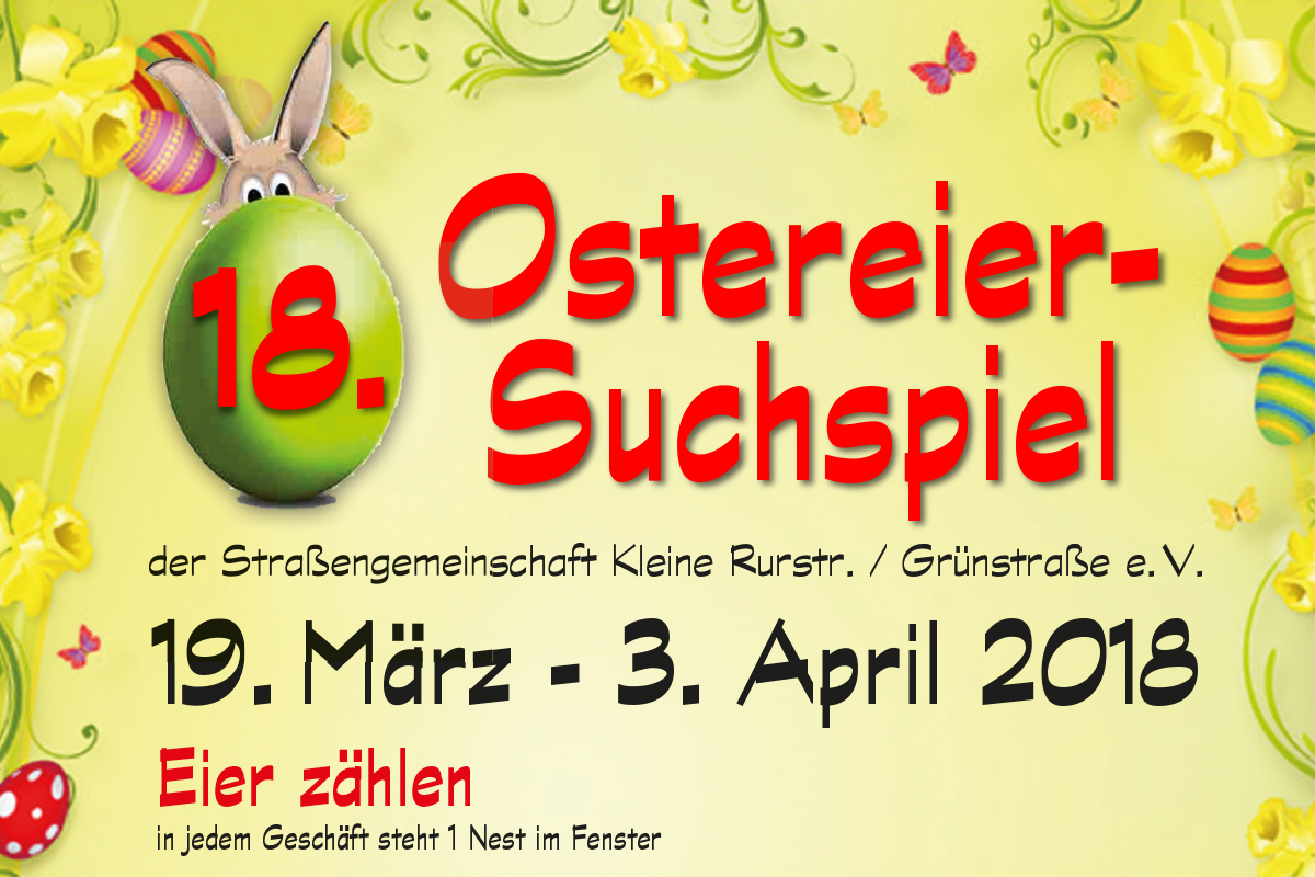 Ostereiersuchspiel 2018