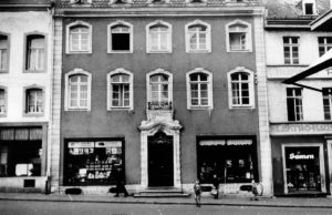 Abbildung: Das Brachelsche Haus in der Kleinen Rurstraße, um 1938. | Foto: HZG