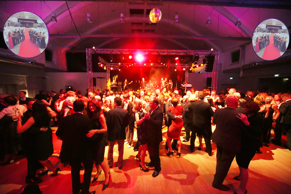 Vom industriellen zum kulturellen Standort: Der 8. Ball der Wirtschaft findet in diesem Jahr in der Tannhäuser Halle auf dem Gelände der Firma Talbot in Aachen statt. Foto: Andreas Steindl