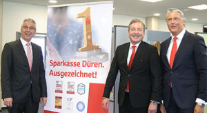 Sehr zufrieden mit ihrer Arbeit sind Udo Zimmermann, Uwe Willner und Dr. Gregor Broschinski (von links). Foto: Arne Schenk