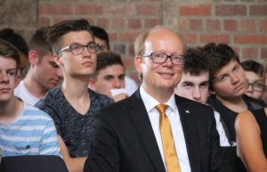 André Kuper in der Schlosskapelle. Foto: Dorothée Schenk