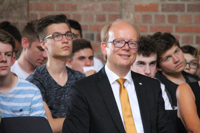 André Kuper in der Schlosskapelle. Foto: Dorothée Schenk