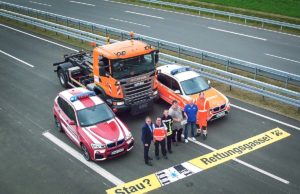 Szene aus dem Film zur Rettungsgasse PK | Bildmaterial: VM Verkehrs-Medien GmbH