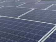 Photovoltaikmodule auf dem Dach des Schulzentrums. Foto: Sebastian Ross, Stadt Jülich
