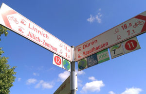 Mit dem Fahrrad das Jülicher Land erkunden und dabei Kilometer für das Stadtradeln sammeln. Foto: Sebastian Ross, Stadt Jülich