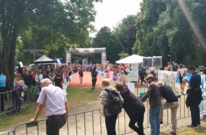 Der Zieleinlauf in Aldenhoven 2017. Foto: Veranstalter