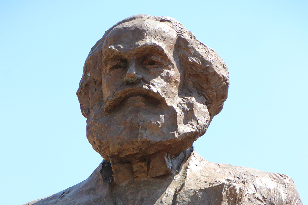 Karl Marx in Trier. Foto: Leo_65/ pixabay