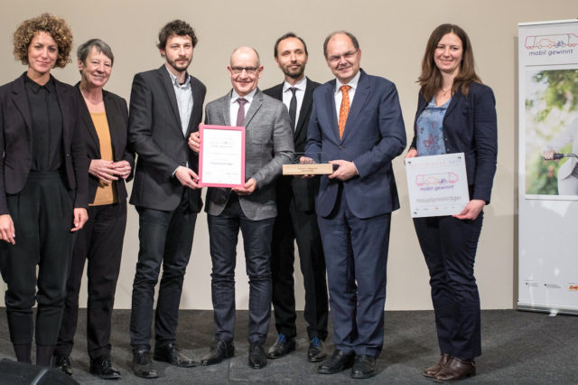 Bei der Preisverleihung in Kant. Foto: Rainer Kant