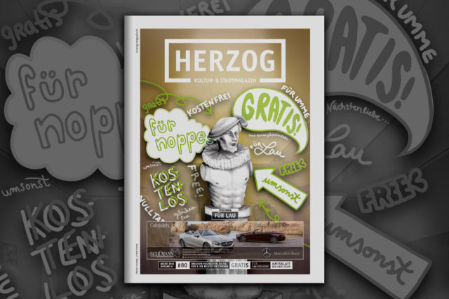 HERZOG Magazin Jülich Cover Ausgabe 80 August 2018