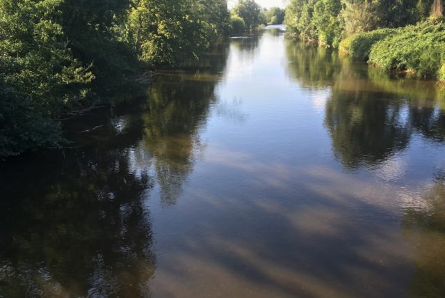 Die Rur bei Jülich. Foto: Dorothée Schenk