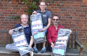 Die Drei vom Open Air Kino im Park: v.l. Cornel Cremer, Daniel von Büren und Christoph Klemens. Foto: Stadt Jülich / Gisa Stein