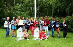 Hart am Wind, die jungen Segelgewinner. Foto: Verein.