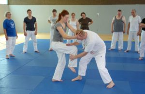 Judotraining. Foto: Leander Fürst