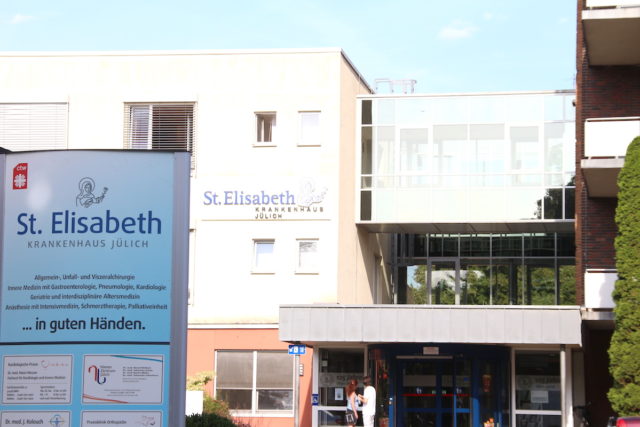 Krankenhaus St. Elisabeth Jülich. Foto: Dorothée Schenk