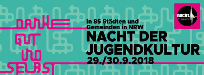 Im September findet die Nachtfrequenz18 als Nacht der Jugendkultur statt