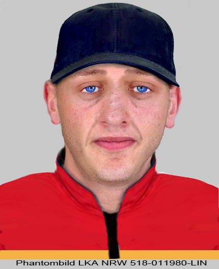 Die Polizei sucht den Täter per Phantombild. Foto: Polizei