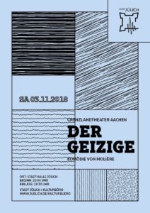 Die Komödie "Der Geizige" wird in der Jülicher Stadthalle gespielt