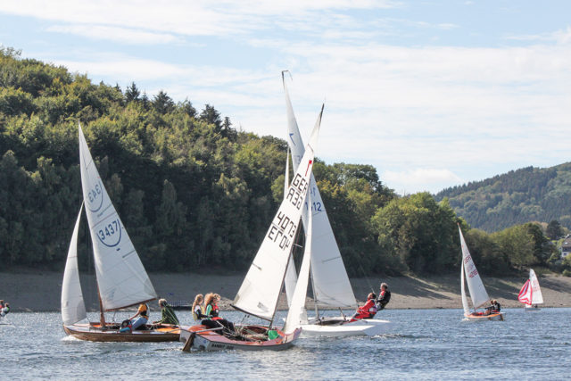 Kehraus-Segeln auf dem Rursee. Foto: Verein