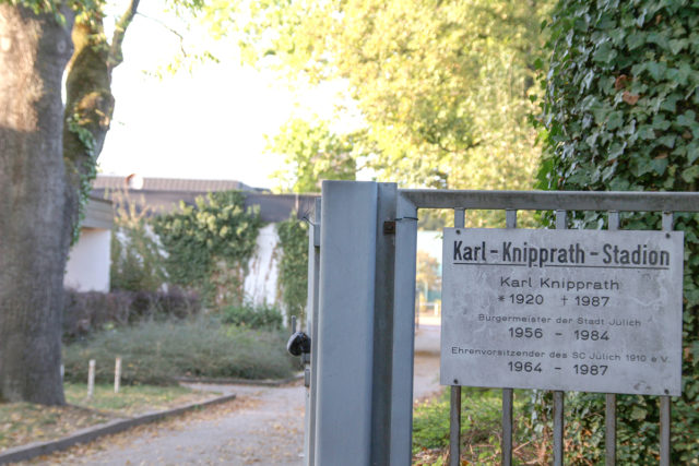 Das Karl-Knipprath-Stadion an der Rur. Foto: tee