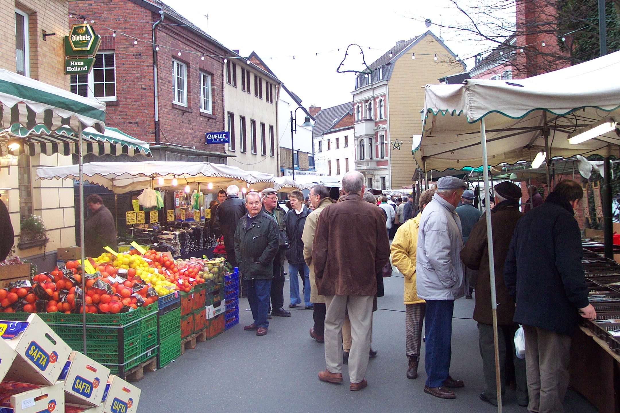 In Linnich findet der Andreasmarkt statt