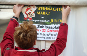 Am 22. November eröffnet der 46. Jülicher Weihnachtsmarkt. Fotos: Dorothée Schenk
